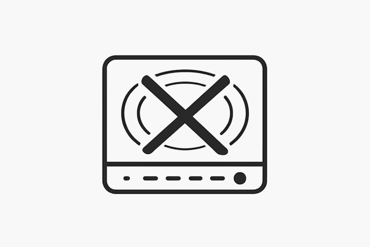 Symbol für den gezielten Einsatz des Boost-Modus bei einer Gusseisenpfanne